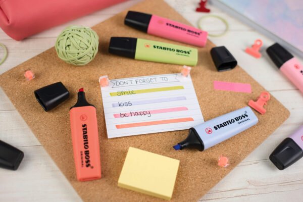 STABILO BOSS ORIGINAL Highlighter – Pastel Colors